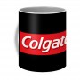 Tazza da caffè con logo Colgate, omaggi aziendali di Natale