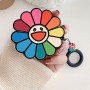 Custodia per Airpod con girasole colorato e carino come regalo aziendale personalizzato