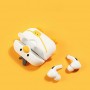 Custodia Airpod carina White Duck con portachiavi Regali promozionali economici