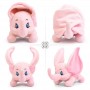 Regalo personalizzato Peluche elefante rosa come regalo per le vacanze dei bambini