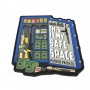 Prodotti promozionali speciali con velcro in PVC con toppe Safe House