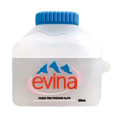 Custodia di ricarica economica per Airpod Evian Mineral Water I migliori articoli in omaggio