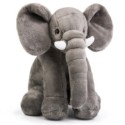 Peluche di medie dimensioni, 11,4 pollici, a forma di elefante, per bambini