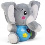 Regalo di Natale personalizzato per bambini in peluche con elefante in peluche natalizio