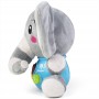 Regalo di Natale personalizzato per bambini in peluche con elefante in peluche natalizio