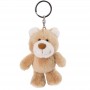 Portachiavi in peluche personalizzato mini orsetto