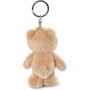 Portachiavi in peluche personalizzato mini orsetto