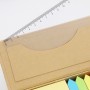 Blocco note post-it in carta kraft all'ingrosso con penna