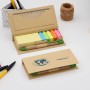 Blocco note post-it in carta kraft all'ingrosso con penna