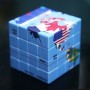 Cubo di Rubik personalizzato con immagini Miglior regalo Cubo di Rubik 4 per 4 per famiglie d'affari Bambini