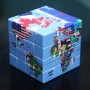 Cubo di Rubik personalizzato con immagini Miglior regalo Cubo di Rubik 4 per 4 per famiglie d'affari Bambini