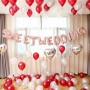 Confezione da 100 palloncini perlati in lattice da 10 pollici per decorazioni di compleanno