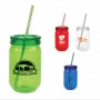 Mason Jar Straw Cup Tazza Mason a strato singolo