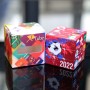 Cubi magici con foto del cubo di Rubik personalizzato della Coppa del Mondo in vendita Il miglior regalo promozionale per l'even