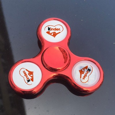 KINDER Gyro Spinner Fidget Spinner lampeggiante personalizzato