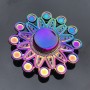 Spinner di decompressione personalizzato a mano Spinner Fidget personalizzato con placcatura in metallo