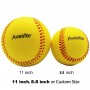 Logo personalizzato Soft Baseballs per bambini Palloni da allenamento per giocatori adolescenti