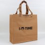 Borsa tote bag in carta Kraft all'ingrosso Borsa ecologica semplice e creativa