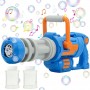 Vendita calda Bubble Machine Gatling Bubble Gun per attività all'aperto Giocattoli per bambini