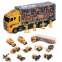 Prezzo di fabbrica auto camion giocattoli Carrier Construction Cars 11 in 1 giocattoli