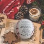 Decorazione regalo di Natale Baseball personalizzato ispiratore