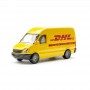 Camion di spedizione DHL modello giallo per regalo di raccolta promozionale DHL Express