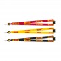 Lanyards con logo personalizzato con logo DHL per omaggi per fiere