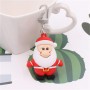 Portachiavi in ​​PVC personalizzato con Babbo Natale I migliori regali per l'azienda Portachiavi in ​​PVC