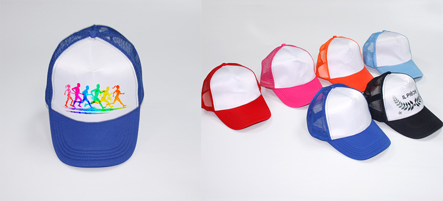 Customize hats with personalized logos as gifts for summer camp activities