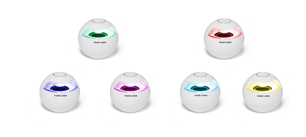 regali promozionali fornitore di altoparlanti bluetooth con sfera di colore audio stereo