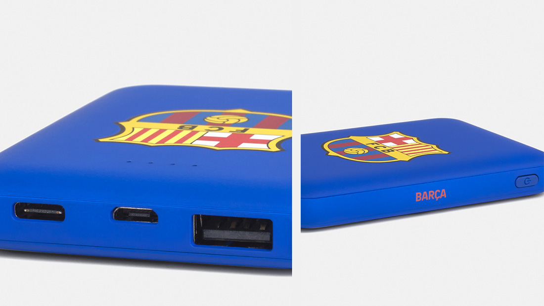 fc barcelona gift power bank women's day gift items